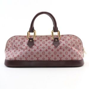AUTHENTIC Louis Vuitton Alma in Cherry Toile
